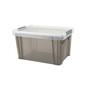 Whitefurze Allstore 1.7 Litre Transparent Grey Storage Box  image number 1