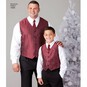 Simplicity Male Waistcoat Sewing Pattern 1506 image number 4