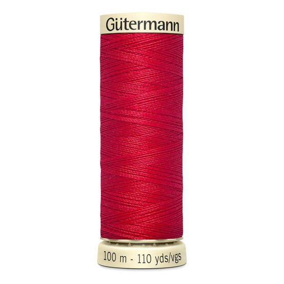 Gutermann Red Sew All Thread 100m (156) image number 1