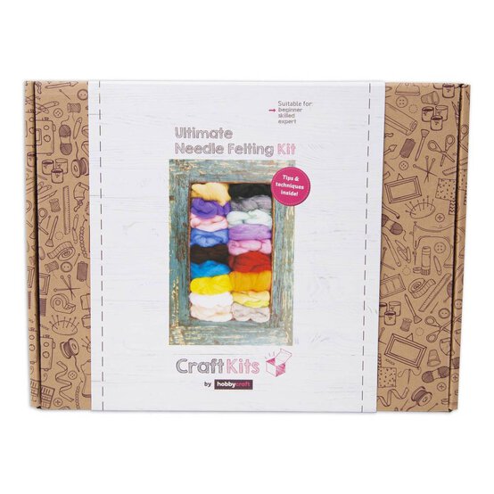 Hobbycraft Ultimate Needle Felting Kit image number 1