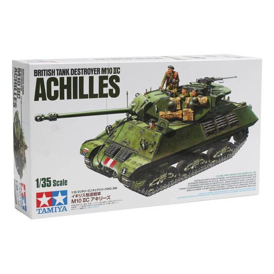 Tamiya British M10 11C Achilles Tank Model Kit 1:35 image number 1