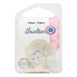 Hemline White Basic Flower Button 12 Pack image number 2