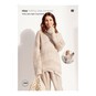 Rico Cotton Light & Long Tweed Sweater Digital Pattern 1017 image number 1
