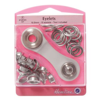 Eyelets Starter Kit Nickel 10.5mm