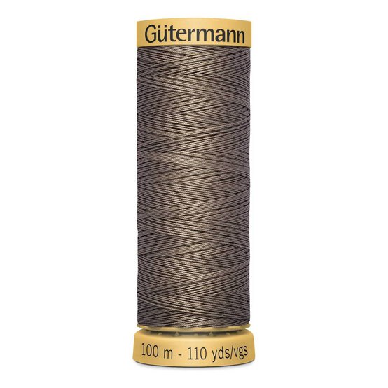 Gutermann Beige Cotton Thread 100m (1225) image number 1