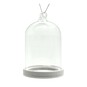 Fillable Glass Cloche Hanging Decoration 10cm image number 1