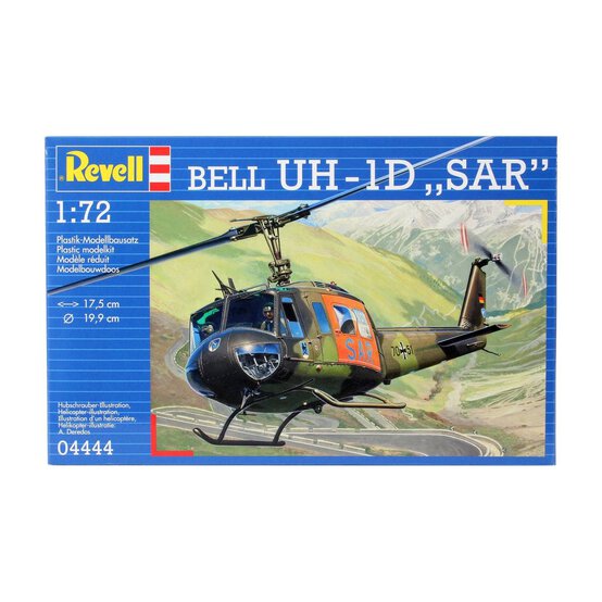 Revell Bell Huey SAR Model Kit 1:72 image number 1