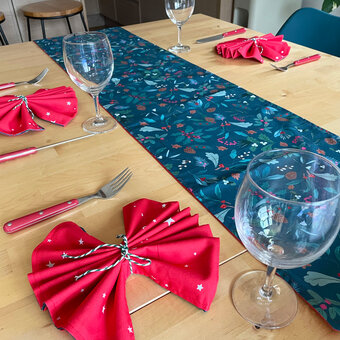 How to Sew a Table Runner