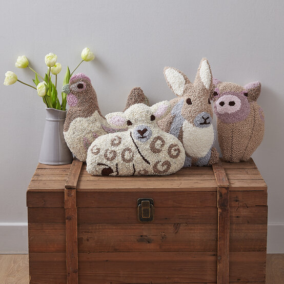 How to Make Punch Needle Farm Animals image number 1