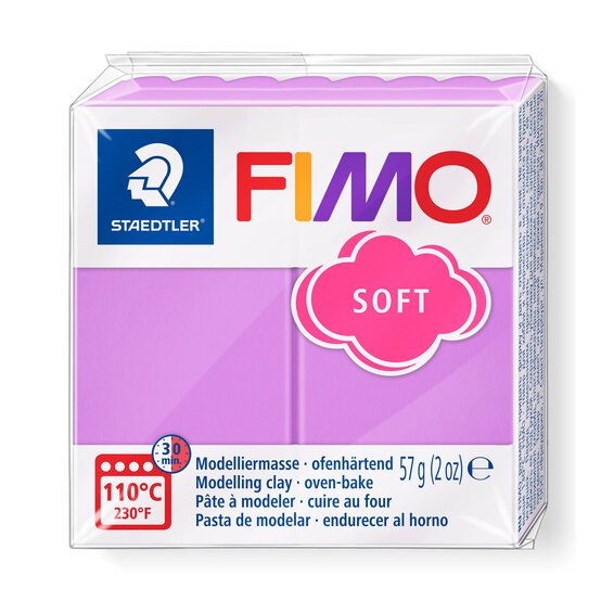 Fimo Soft Lavender Modelling Clay 57g image number 1