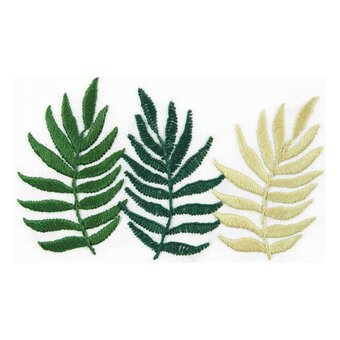 FREE PATTERN DMC Triple Fern Embroidery 0003