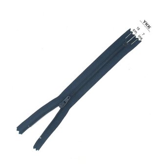 YKK Royal Blue Dress and Skirt Zip 18cm