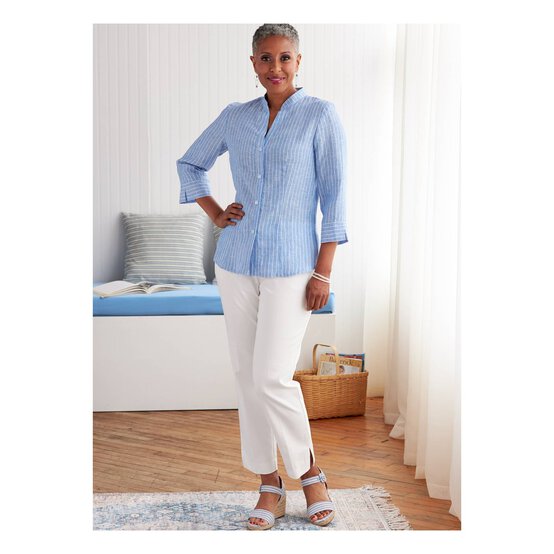 Butterick Women&rsquo;s Tops Sewing Pattern B6816 (14-22) image number 6