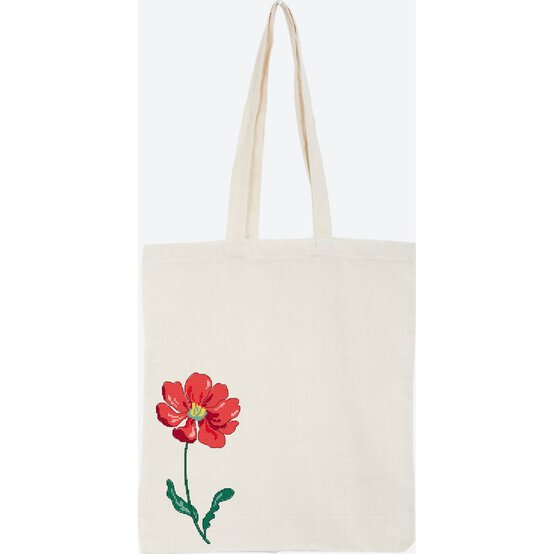 FREE PATTERN DMC Scarlet Peony Cross Stitch 0215 image number 3