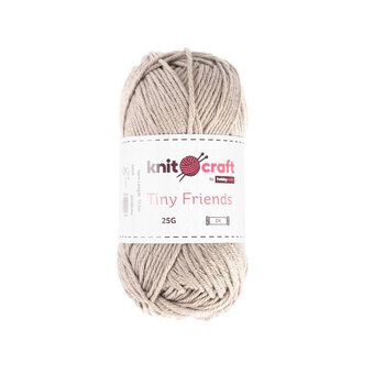 Knitcraft Mink Tiny Friends Yarn 25g