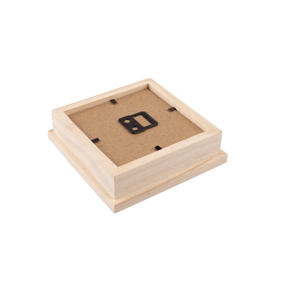 Natural Pine Deep Box Frame 7.5cm x 7.5cm image number 3