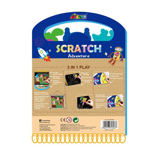 Avenir Scratch Adventure Scratch Book image number 2