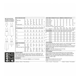 New Look Jumpsuit and Dress Sewing Pattern 6493 (6-18)