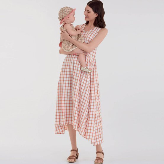 Simplicity Pleated Dress Sewing Pattern S9134 (16-24) image number 5