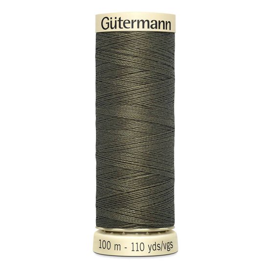 Gutermann Brown Sew All Thread 100m (676) image number 1