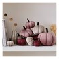 Grey Plush Pumpkin 6.5cm image number 2