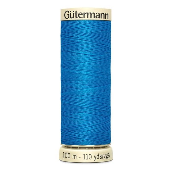 Gutermann Blue Sew All Thread 100m (386) image number 1