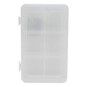 Clear Plastic Storage Box 17.5cm x 10cm image number 1