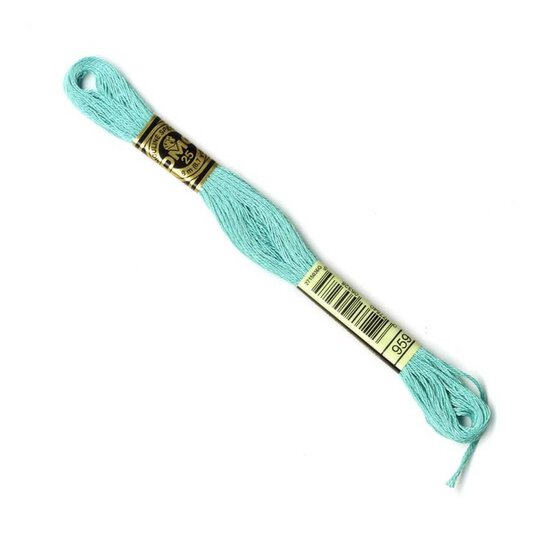 DMC Green Mouline Special 25 Cotton Thread 8m (959) image number 1