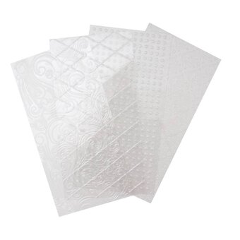 Mixed Impression Mats 4 Pack