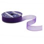 Purple Organdie Ribbon 12mm x 6m image number 3