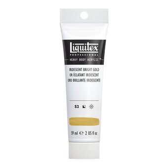 Liquitex Professional Iridescent Bright Gold Heavy Body Acrylic 59ml