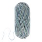 James C Brett Aqua Grey Mix Stonewash DK Yarn 100g image number 3