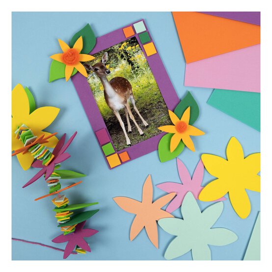 Peach EVA Foam Sheet 22.5cm x 30cm image number 3