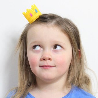 How to Make Crown Hair Clips