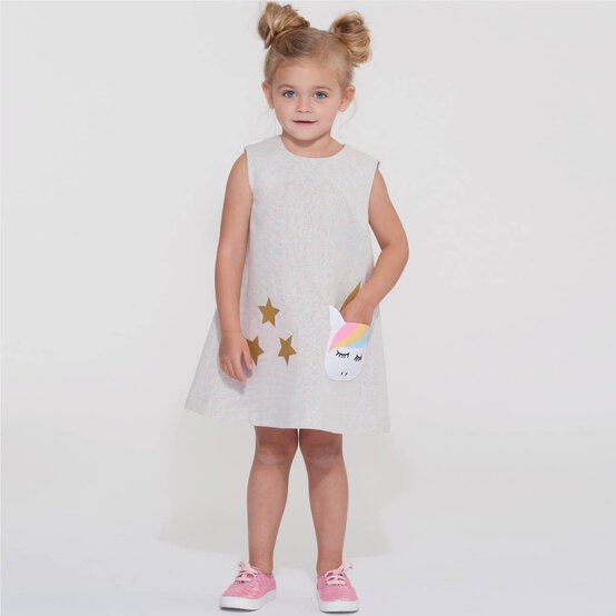 New Look Child&rsquo;s Dress Sewing Pattern N6611 image number 3