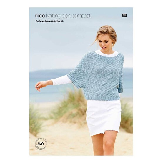 Rico Fashion Cotton Metallise Sweater Digital Pattern 881 image number 1