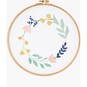 FREE PATTERN DMC Floral Wreath Embroidery 0054 image number 3
