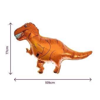 Large Tyrannosaurus Foil Balloon