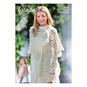 Wendy Fleur DK Crochet Lace Stole Digital Pattern 5994 image number 1
