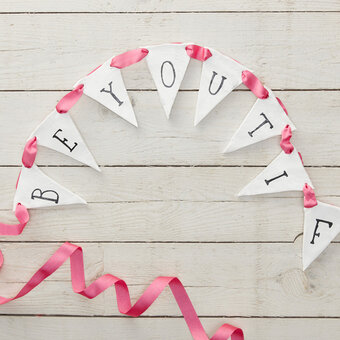 How to Make Clay Bunting Quotes