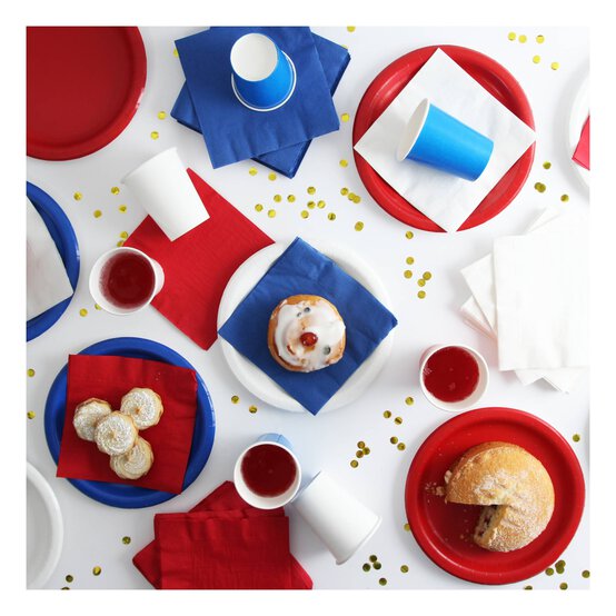 Classic Red Napkins 20 Pack image number 5