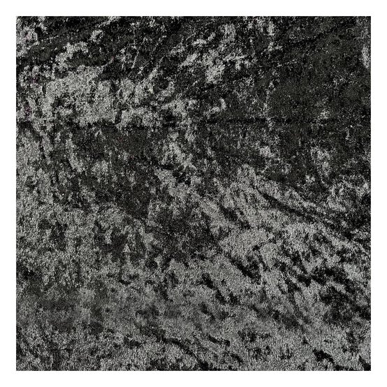 Black Crushed Velour Fabric by the Metre image number 2