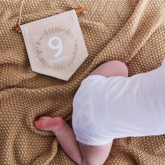 Cricut: How to Make a Baby Milestone Banner