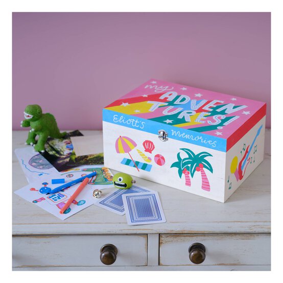 Wooden Storage Box 30cm x 20cm x 13cm