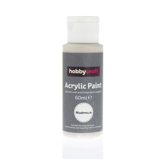 Mushroom Acrylic Craft Paint 60ml