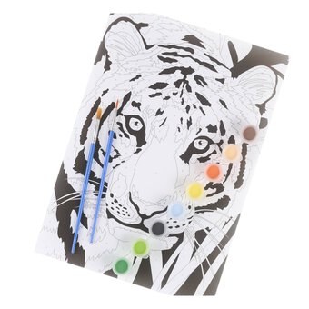 Tiger Paint by Numbers