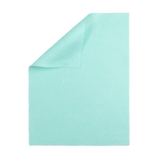 Mint Polyester Felt Sheet A4 image number 1