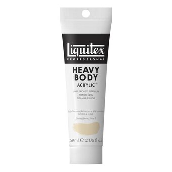 Liquitex Professional Unbleached Titanium Heavy Body Acrylic 59ml