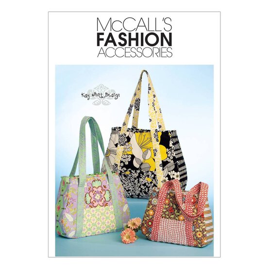 McCall&rsquo;s Tote Bag Sewing Pattern M5822 image number 1