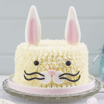 How to Make an Easter Bunny Cake